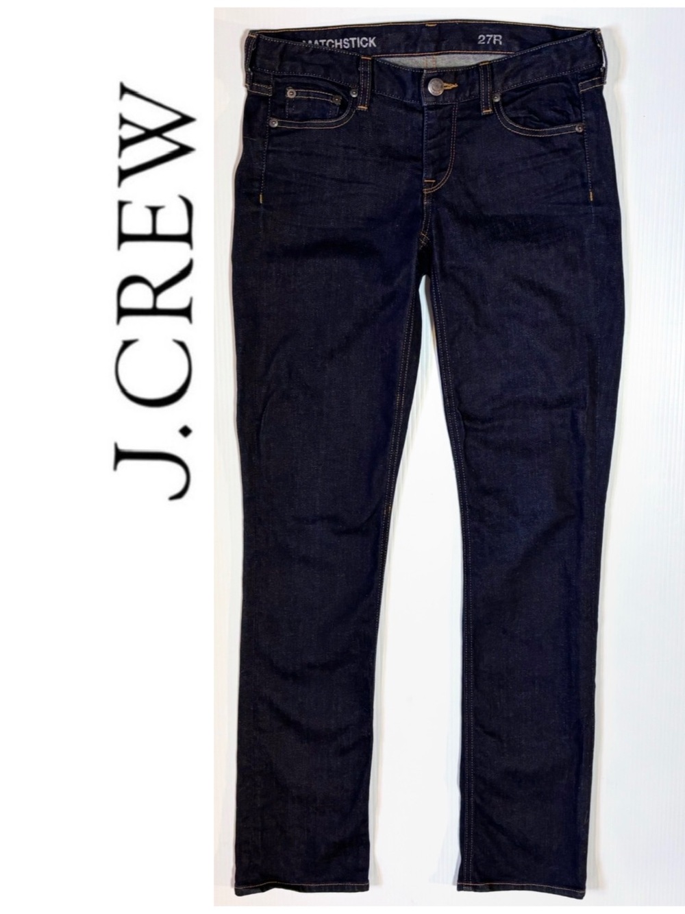 J.Crew Matchstick Jeans Dark Wash 27